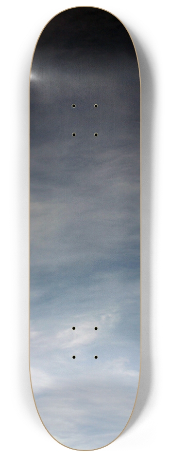 Dark Cloudy Sky 8-1/4 Skateboard Deck