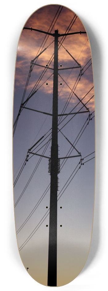 Electric Sunset Egg Shape