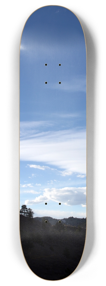 Mountain Sky 8 Inch Skateboard Deck