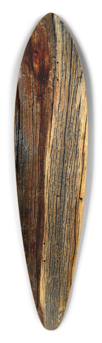 Wood Tree Pintail Longboard