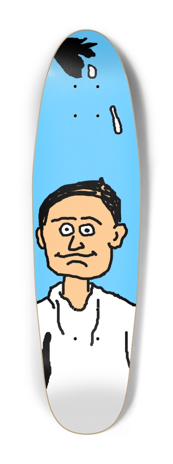 Bird Poop (transparent shirt) Cruiser Shape
