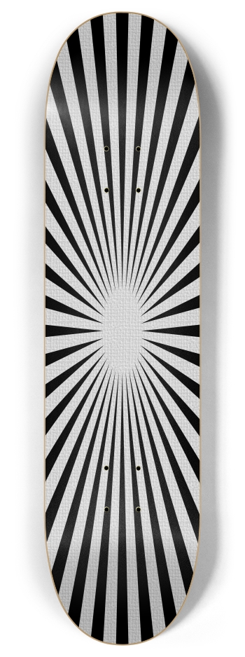 Burst (transparent) 8 Inch Skateboard Deck