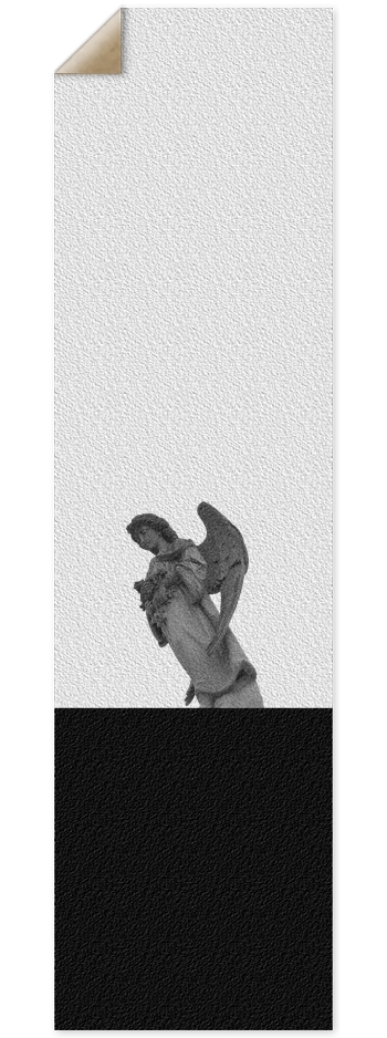 Angel Statue (transparent) 9 x 33 Inch Griptape