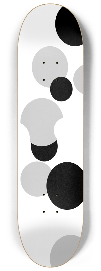 Dots (transparent) 8-1/4 Skateboard Deck