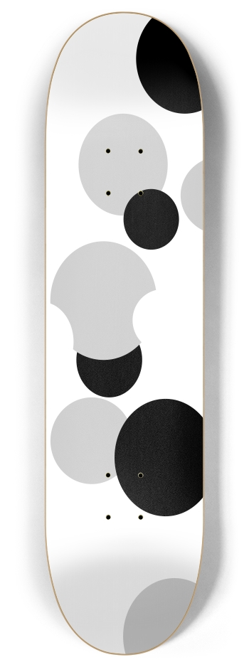 Dots (transparent) 8 Inch Skateboard Deck