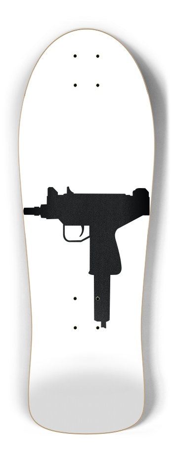 uzi transparent Old School Shape