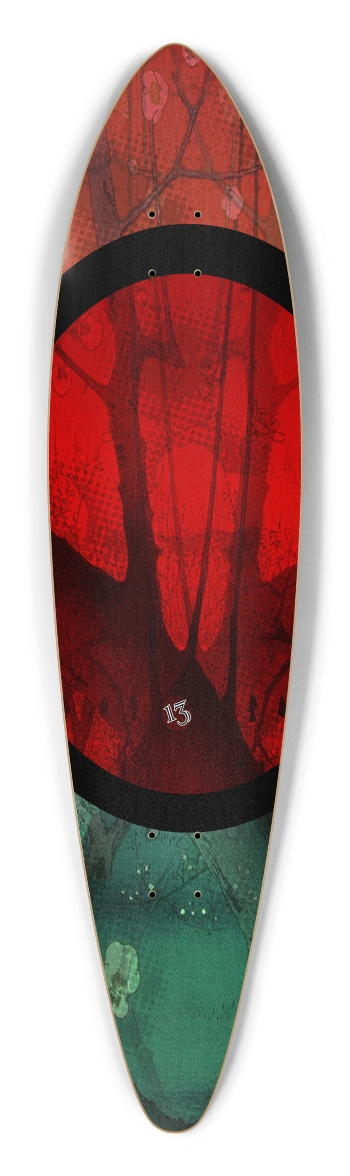 dont drown Pintail Longboard