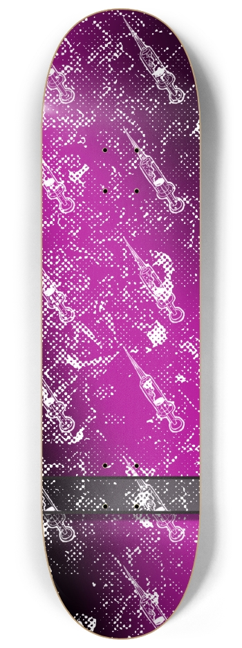 needles and love 8-1/4 Skateboard Deck