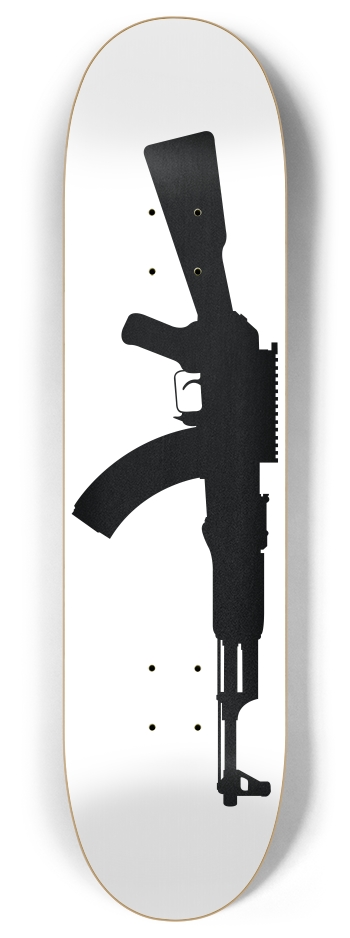 ak 47 8 Inch Skateboard Deck