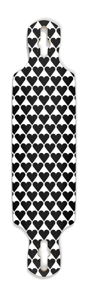 Black Heart Pattern