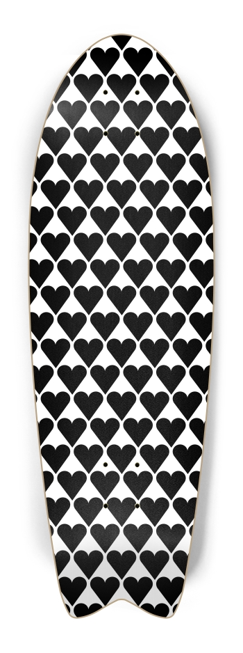 Black Heart Pattern