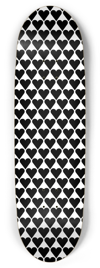 Black Heart Pattern