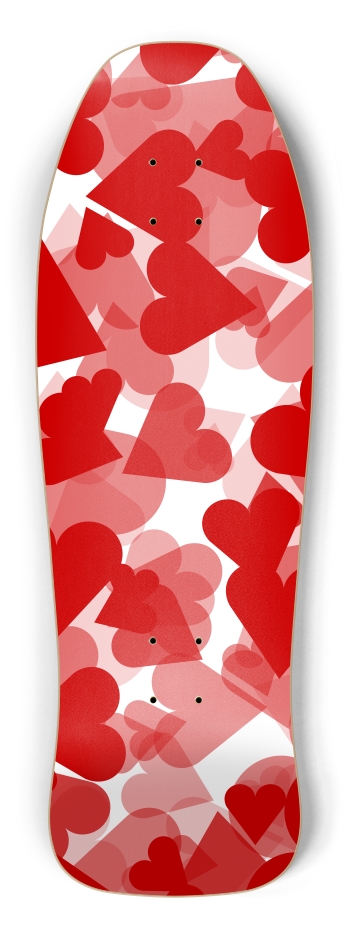 Red Heart Camo Shredder Shape