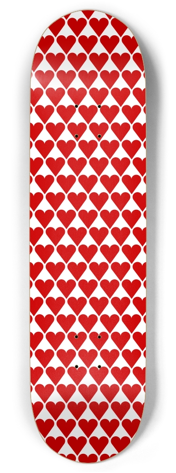 Red Heart Pattern