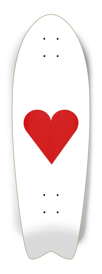 Red Heart Vertical