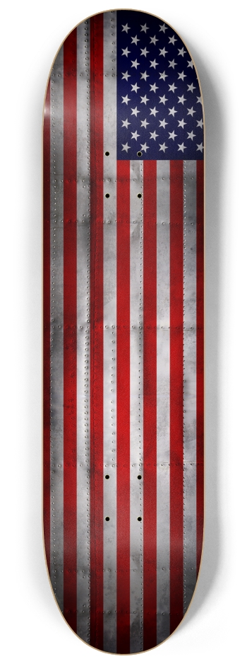 American Flag 8-1/4 Skateboard Deck