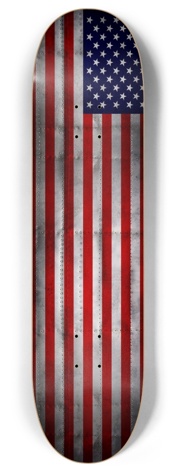 American Flag 8 Inch Skateboard Deck