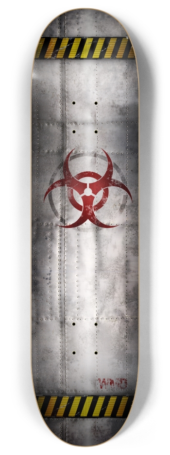 Biohazard 8 Inch Skateboard Deck