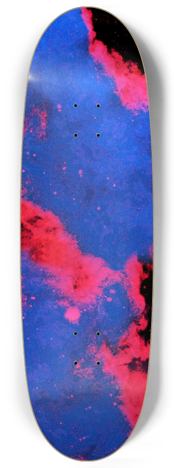 Blue and Pink Smoke Egg Shape