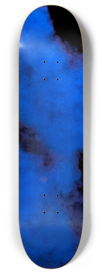 Blue Smoke 8 Inch Skateboard Deck