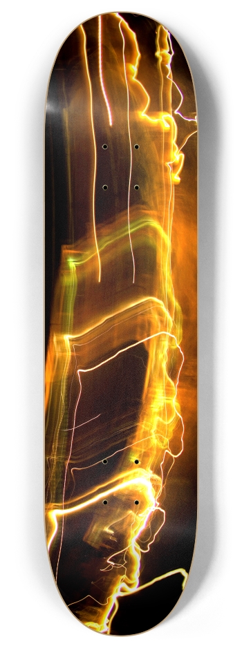 city lights 8 Inch Skateboard Deck