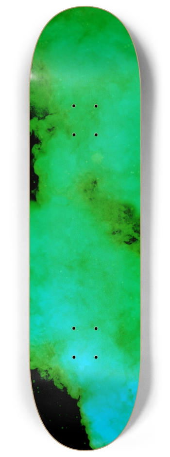 Green Smoke 8-1/4 Skateboard Deck