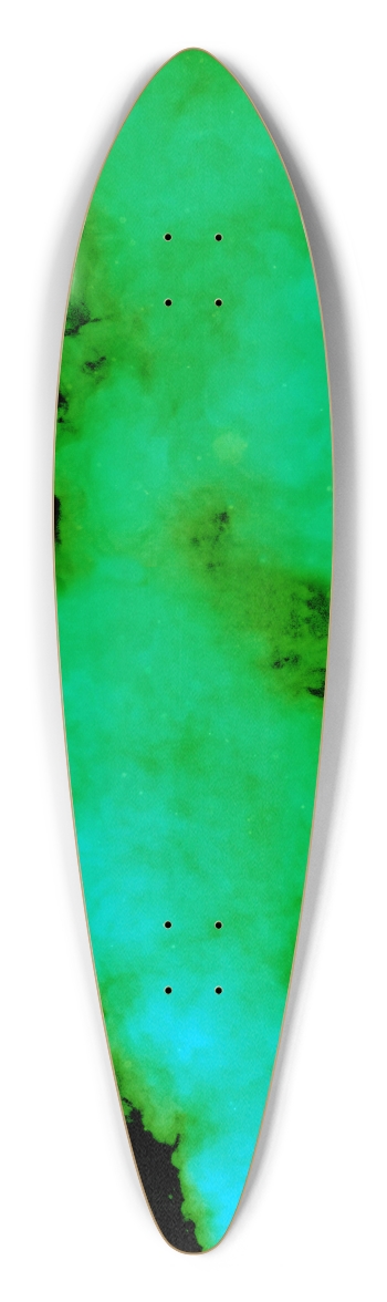 Green Smoke Pintail Longboard