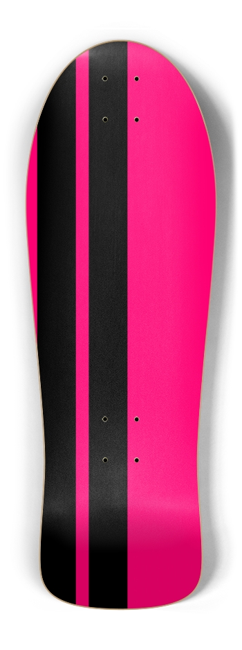 Racing Strip Pink Old School Shape