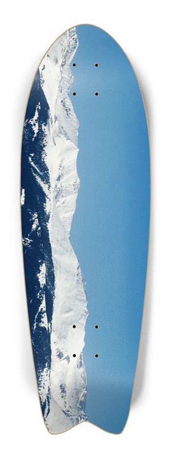 snowy mountains