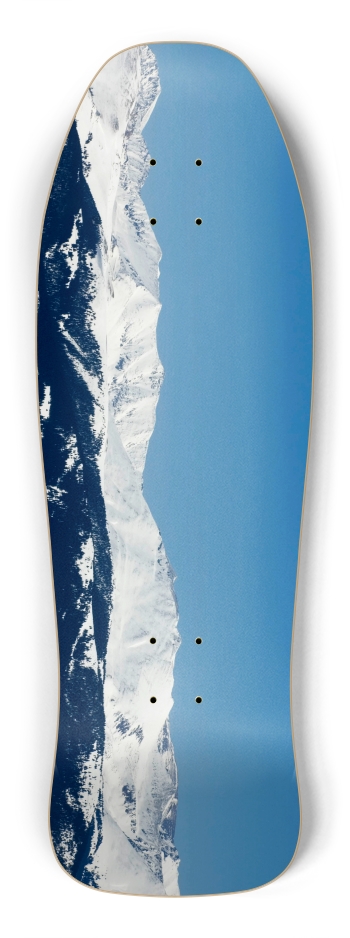 snowy mountains Shredder Shape