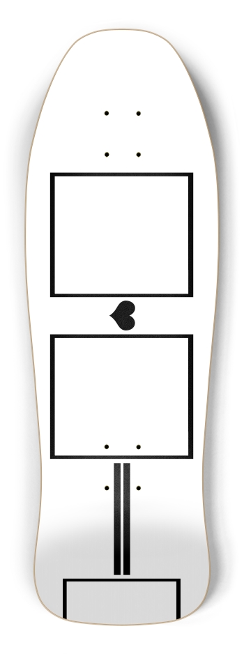 Squares Love Equal Shredder Shape