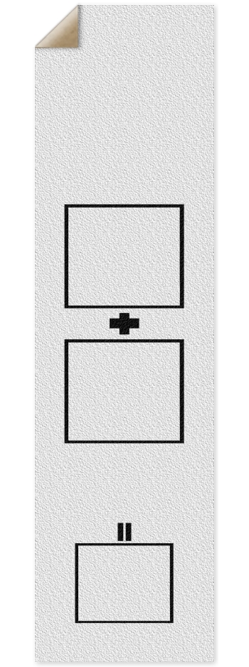 Squares Plus Equals 2 9 x 33 Inch Griptape