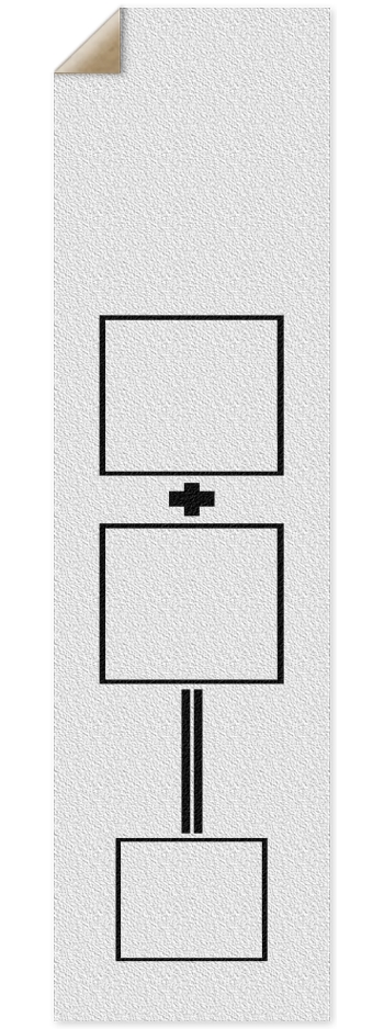 Squares Plus Equals 9 x 33 Inch Griptape