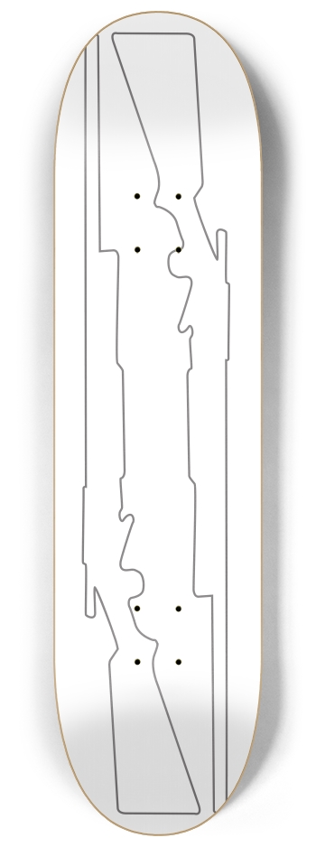Rifle 8-1/4 Skateboard Deck