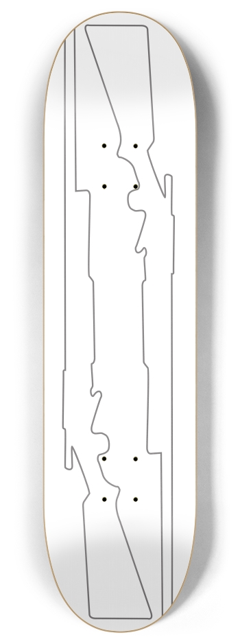 Rifle 8 Inch Skateboard Deck