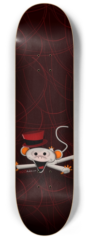 ZOOmunkie.com 2011 8-1/4 Skateboard Deck