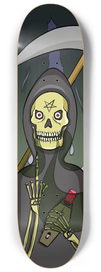 Grim Reefer 8-1/4 Skateboard Deck