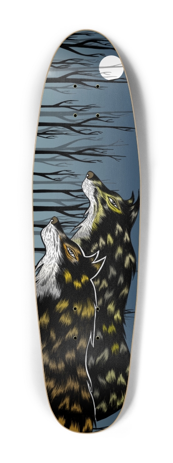 The Hunt (blue) Cruiser Shape