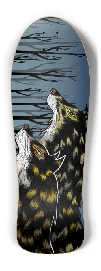 The Hunt (blue) Old School Shape