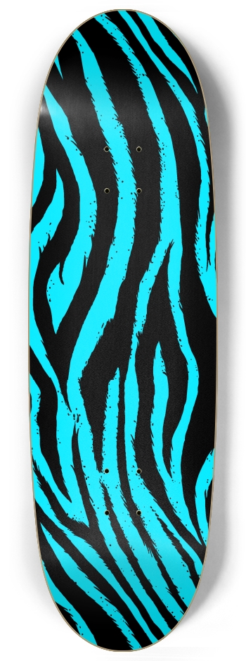 Blue Zebra Egg Shape