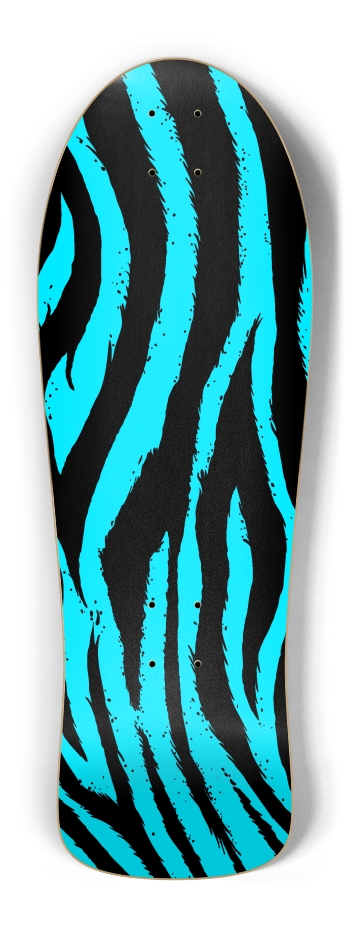 Blue Zebra Old School Shape