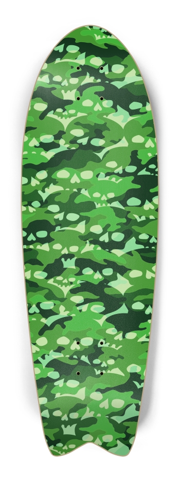 Green Skull Camouflage