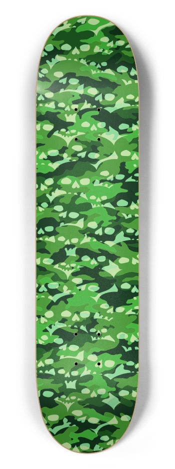 Green Skull Camouflage