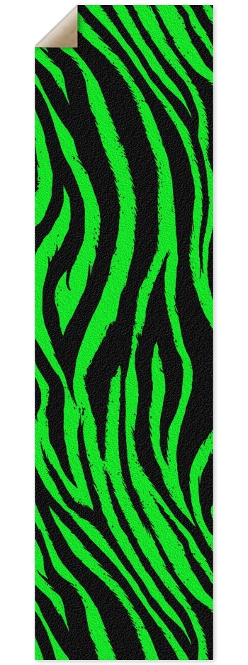 Green Zebra 9 x 33 Inch Griptape