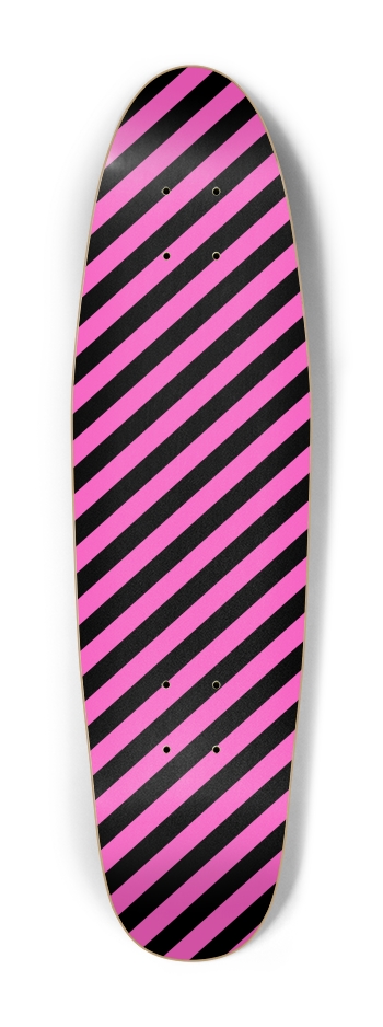 Pink Angled Stripes