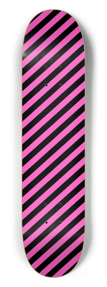 Pink Angled Stripes