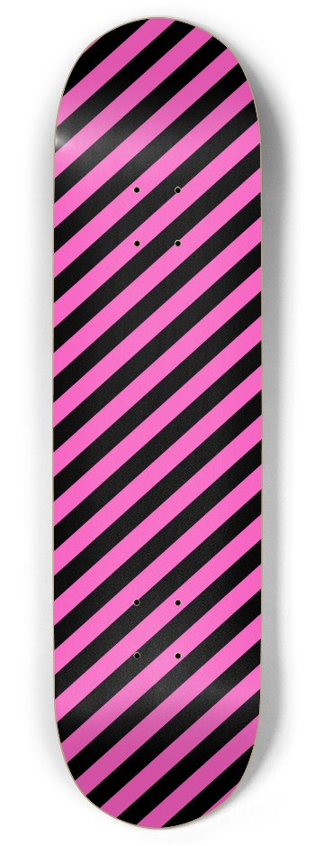 Pink Angled Stripes