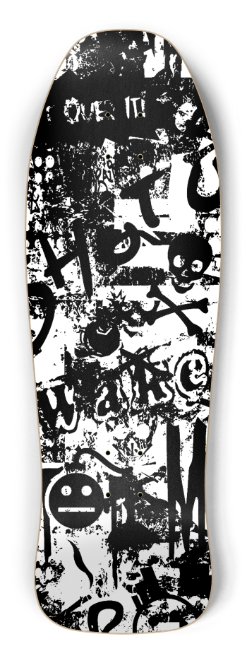 Graffiti Grunge Shredder Shape