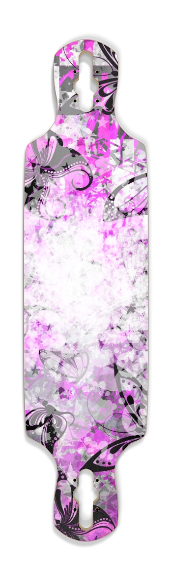 Pink Butterfly Graffiti