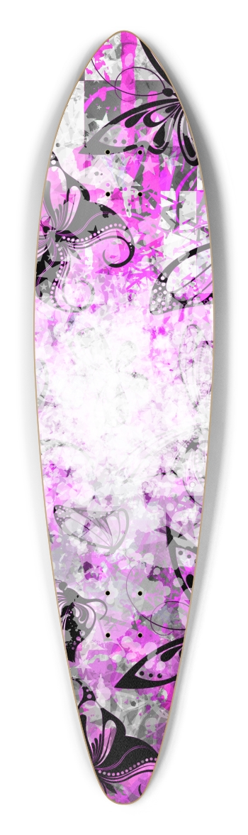 Pink Butterfly Graffiti